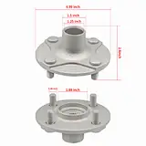 yamaha golf cart wheel hub assembly